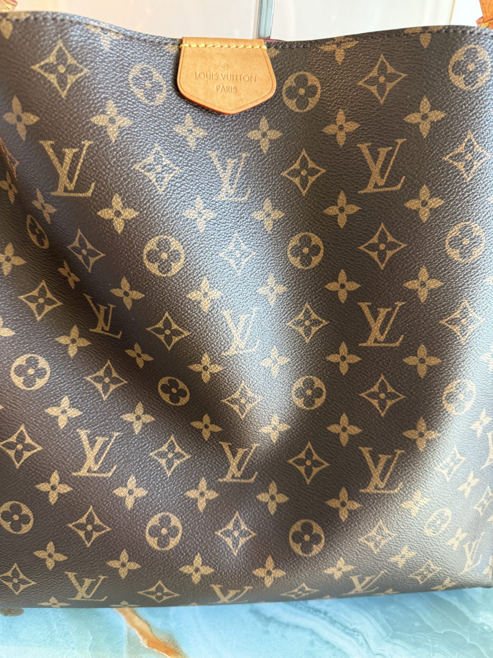 Authentic Louis Vuitton Graceful MM, Peony/Pivoine, with COA, and LV dustbag included - Image 6