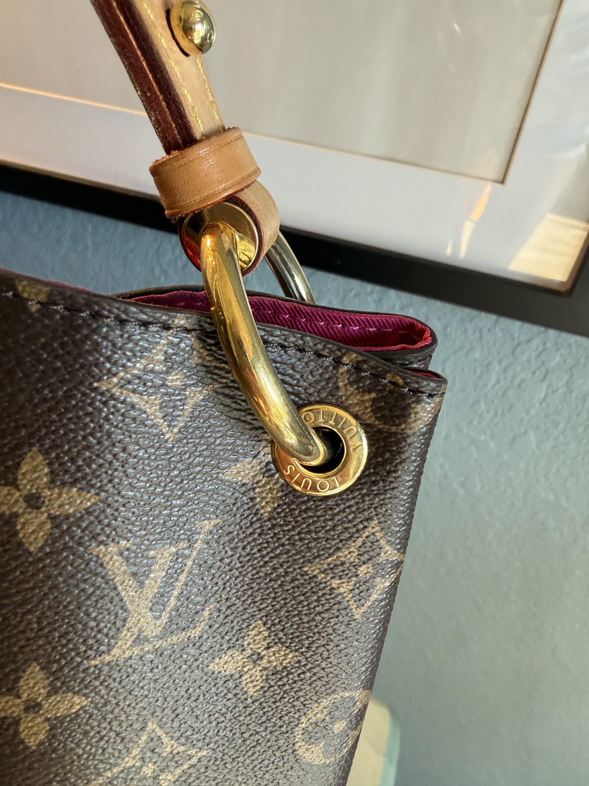 Authentic Louis Vuitton Graceful MM, Peony/Pivoine, with COA, and LV dustbag included - Image 10