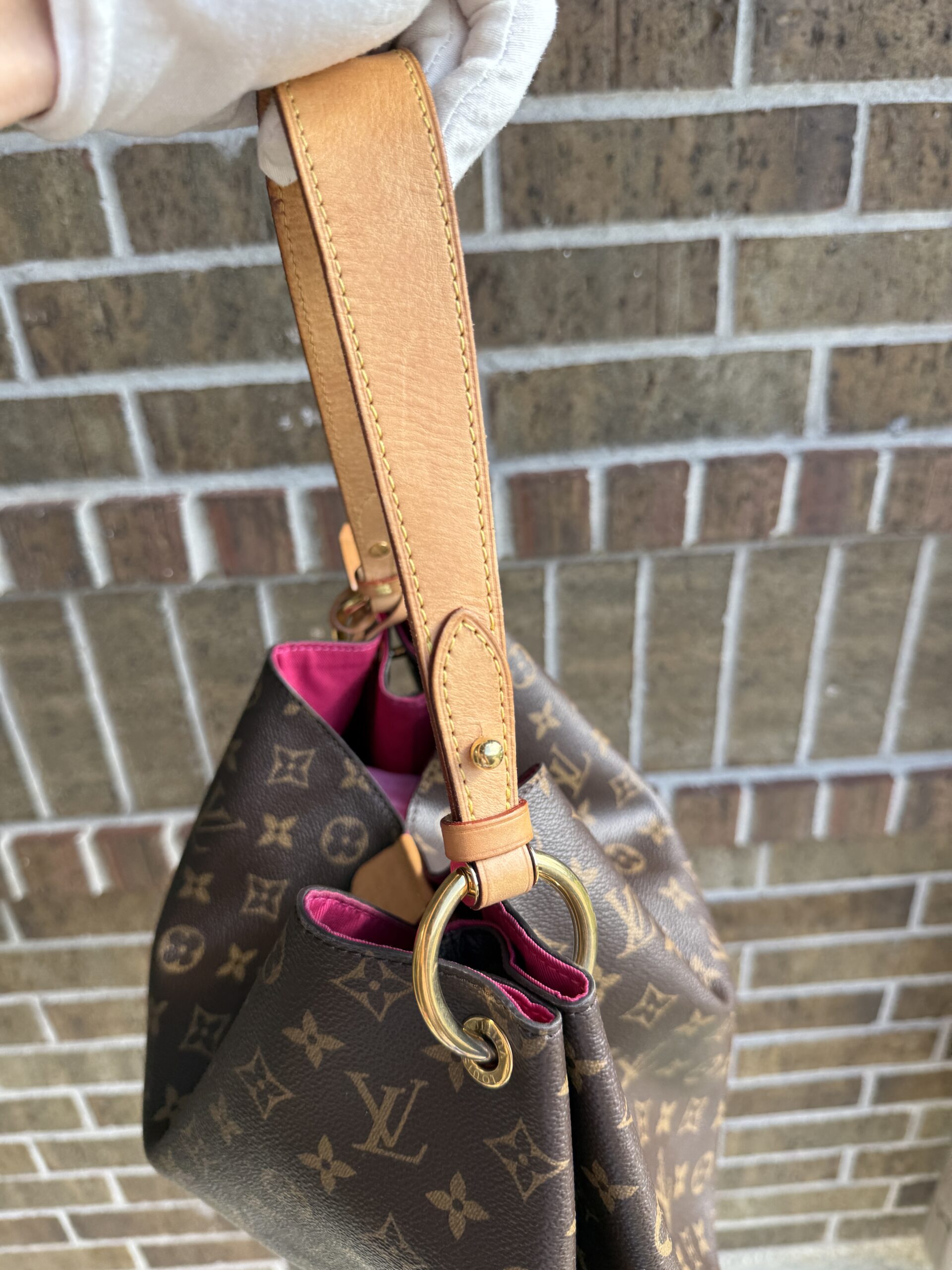 Authentic Louis Vuitton Graceful MM, Peony/Pivoine, with COA, and LV dustbag included - Image 31