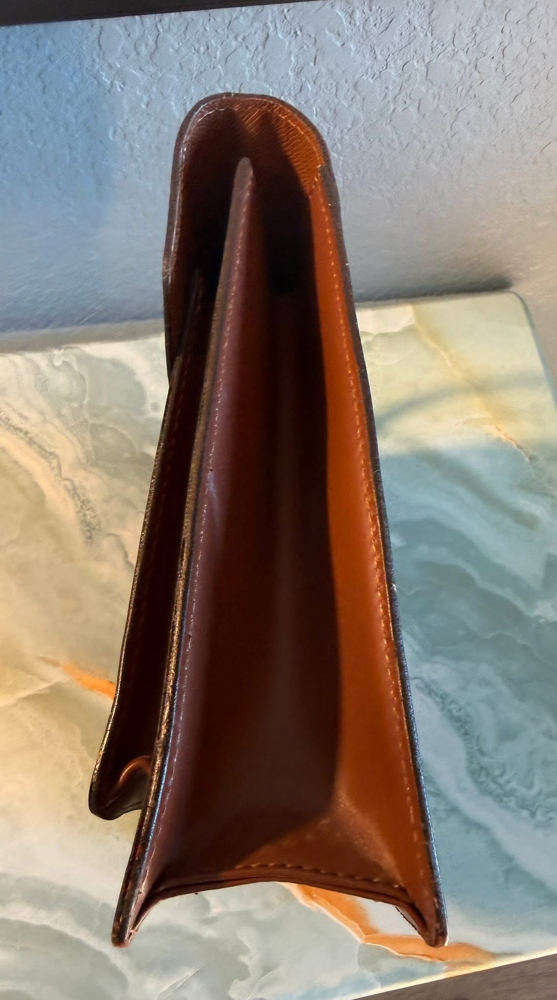 Authentic Louis Vuitton Monceau 26 with LV strap and LV key included - Image 14